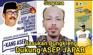 Dukung Asep Japar Sepenuh Hati