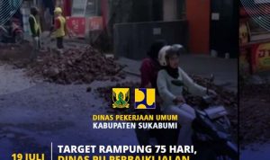 perbaikan jalan caringin