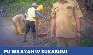 Penanganan Longsor di Palabuhanratu Aksi Cepat Dinas PU Wilayah IV