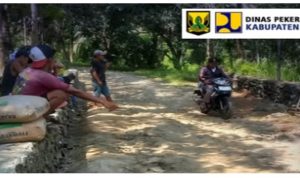 Rekonstruksi Jalan Baleberka-Nyalindung, Dukung Mobilitas Antar Desa