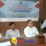 Seleksi Ketat Calon Perangkat Desa Bojonggenteng dan Nagraksari Jampangkulon Hasilkan Sumber Daya Unggul