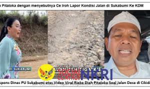 Respons Dinas PU Sukabumi atas Video Viral Rieke Diah Pitaloka Soal Jalan Desa di Cikidang