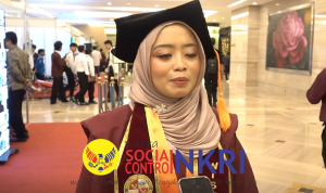 Aulia Yasmin, Pengantar Makanan Jadi Sarjana Terbaik UKRI yang Dikukuhkan Prabowo