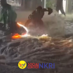 Hujan Deras Picu Banjir dan Longsor di Cisolok Sukabumi