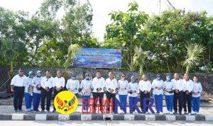 Momentum Kebersamaan Prajurit TNI AL, Danlanal Bandung Hadir di Surabaya