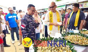 Danlanal Bintan Ikut Meriahkan Pesta Gonggong di Gurun Pasir Telaga Biru