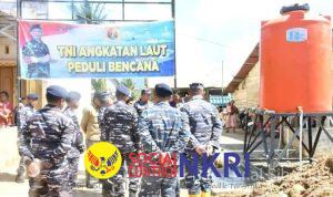 Danlanal Sibolga Dampingi Dankodaeral II Tinjau dan Serahkan Bantuan Sumur Bor di Tukka