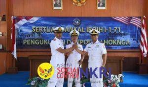 Danlanal Sabang Pimpin Upacara Sertijab Komandan KAL Iboih I-1-71 dan Pengukuhan Komandan Posal Lhoknga