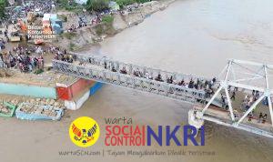 Cara TNI Membangun Jembatan di Wilayah Bencana Aceh