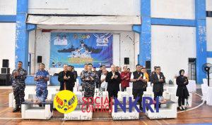 Cari Bibit Atlet Karate, Lanal Banjarmasin Gelar Kejuaraan Karate Lemkari Kalsel II