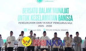 Prabowo Saat Kukuhkan Pengurus MUI 2025–2030: Hari Ini Lambang Bersatunya Ulama dan Umara