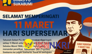 Keluarga Besar Dinas PU Sukabumi Ucapkan Selamat Hari Supersemar 11 Maret 2026