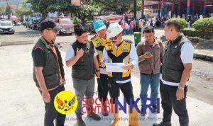 Progres Tembus 51 Persen, Kadis PU Sukabumi Cek Proyek Jalan Ahmad Yani