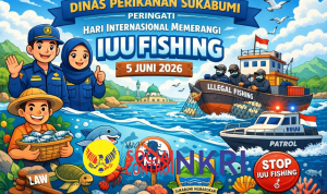 Dinas Perikanan Sukabumi Peringati Hari Internasional Memerangi IUU Fishing 5 Juni 2026