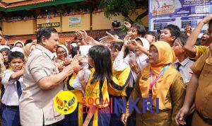 Luar Biasa Bangga!, Guru SMPN 111 Jakarta Bahagia Dikunjungi Prabowo