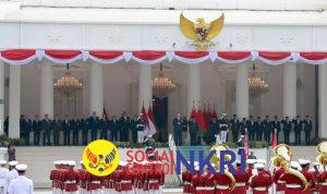 Diiringi Tari Enggang, Prabowo Sambut Hangat Presiden Belarus di Istana Merdeka