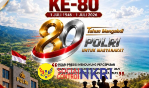 Dispar Sukabumi Ucapkan Dirgahayu Hari Bhayangkara ke-80