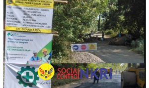 Jalan Paltilu–Tamanjaya di Ciemas Ditingkatkan, Dorong Roda Ekonomi dan Akses Warga Selatan Kian lancar