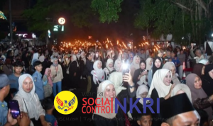 Ketua DPRD Sukabumi Hadiri Pawai Obor Sambut Tahun Baru Islam 1448 Hijriah