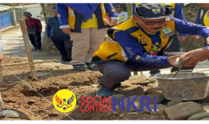 Gotong Royong Bedah Rumah, Dinas PU Sukabumi Bantu Badrudin di Caringin