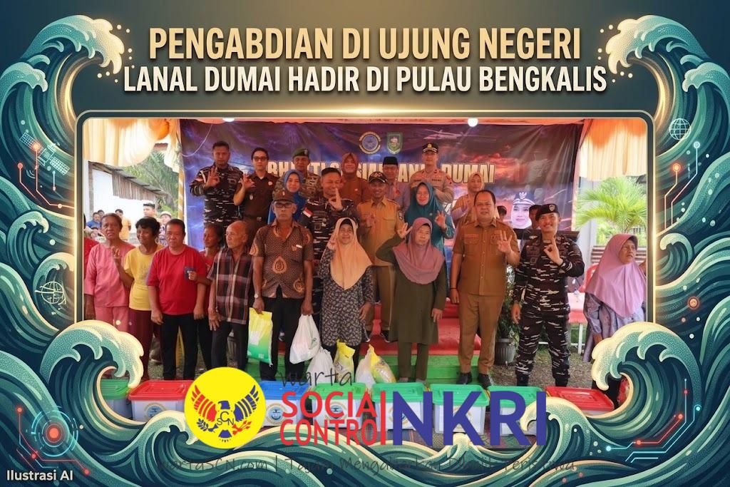Pengabdian Di Ujung Negeri Lanal Dumai Hadir Di Pulau Bengkalis
