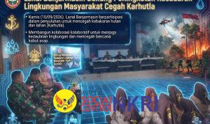 Lanal Banjarmasin Dukung Peningkatan Kesadaran Lingkungan Masyarakat Cegah Karhutla Lanal Banjarmasin Dukung Peningkatan Kesadaran Lingkungan Masyarakat Cegah Karhutla