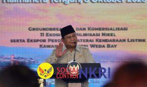 Prabowo Resmikan Ekspor Perdana Baterai Listrik Dari Weda Bay