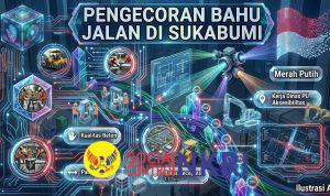 Jalan Parungkuda-Bojongpari Akhirnya Dicor Beton, Semangat Sukabumi Mubarokah